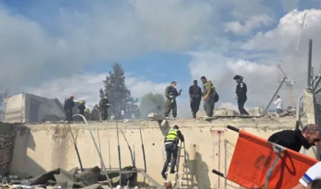 זירת האירוע בבית שמש. צילום: עיריית בית שמש