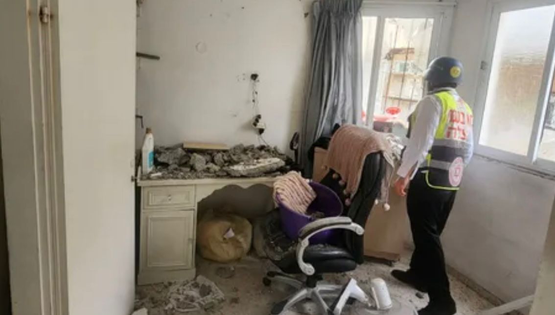 הזירה בבני ברק. צילום: דוברות מד"א