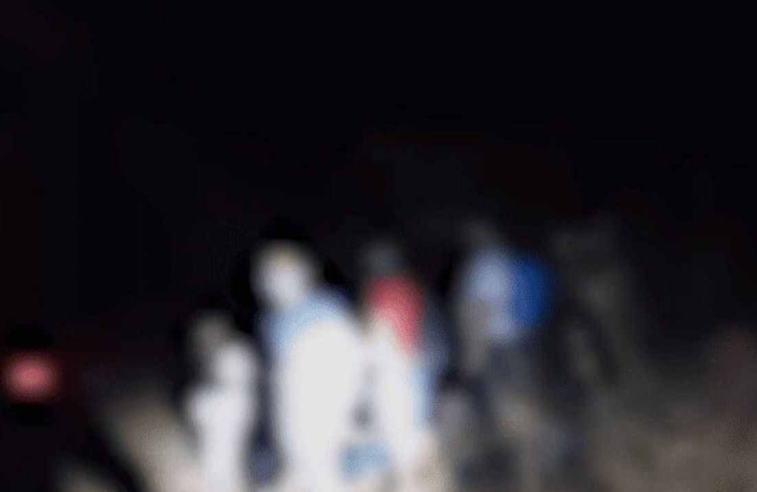 פוזרה מסיבת טבע בקדרון. צילום: דוברות המשטרה