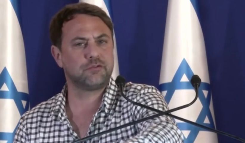 הדובר עופר גולן. צילום: מסך טלוויזיה