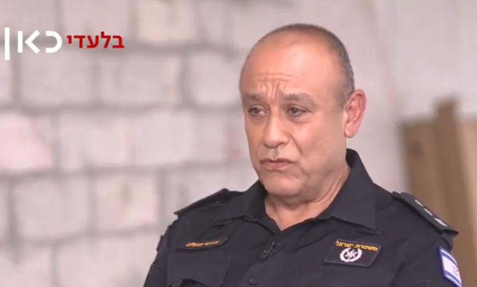 נצ"צ אבישי מועלם. צילום: מסך ערוץ כאן 11