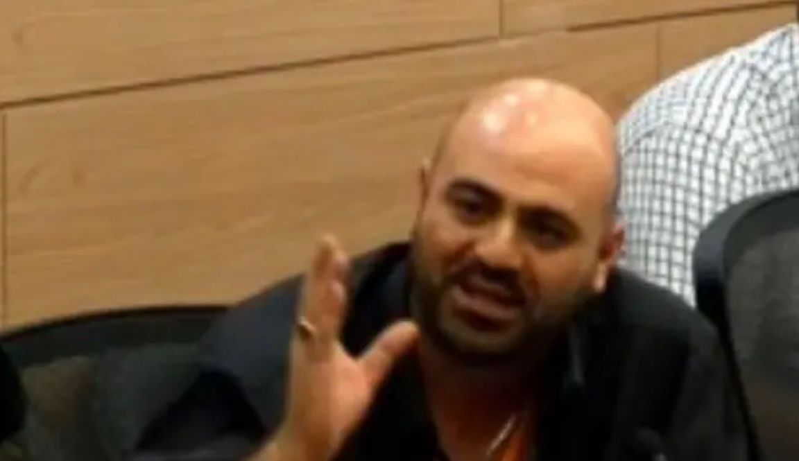 עומר כרמי. צילום: מסך ערוץ הכנסת