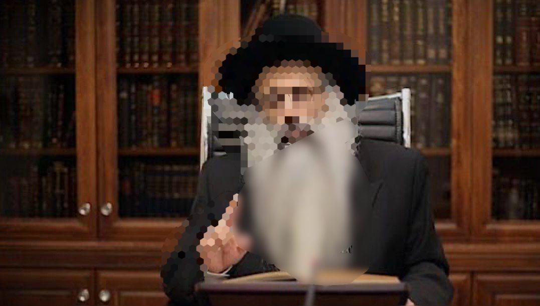 רב מהמירון נעצר בחשד למעשים מגונים. צילום: מסך רשתות חברתיות
