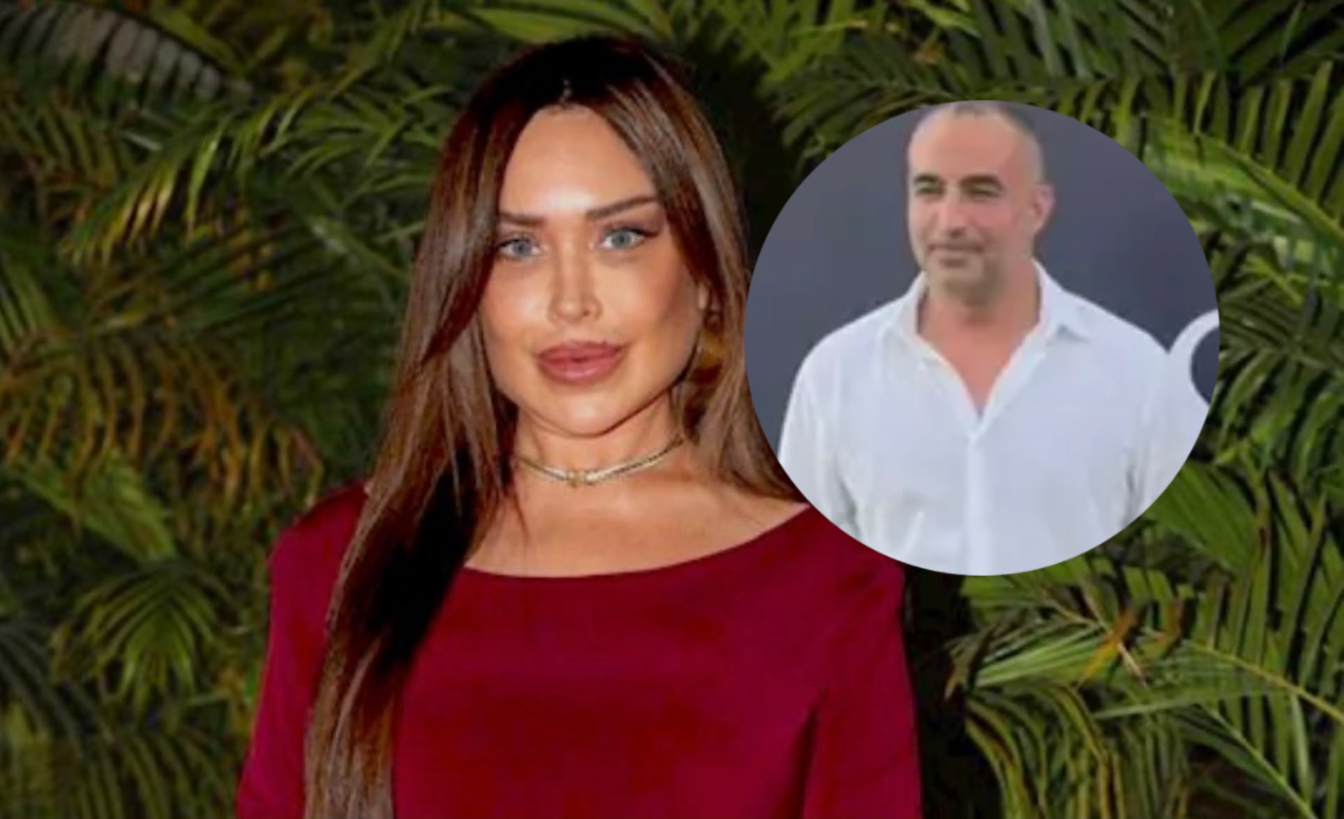 אביבית בר זוהר ובן הזוג החדש. צילום: אור גפן\מסך רשתות חברתיות