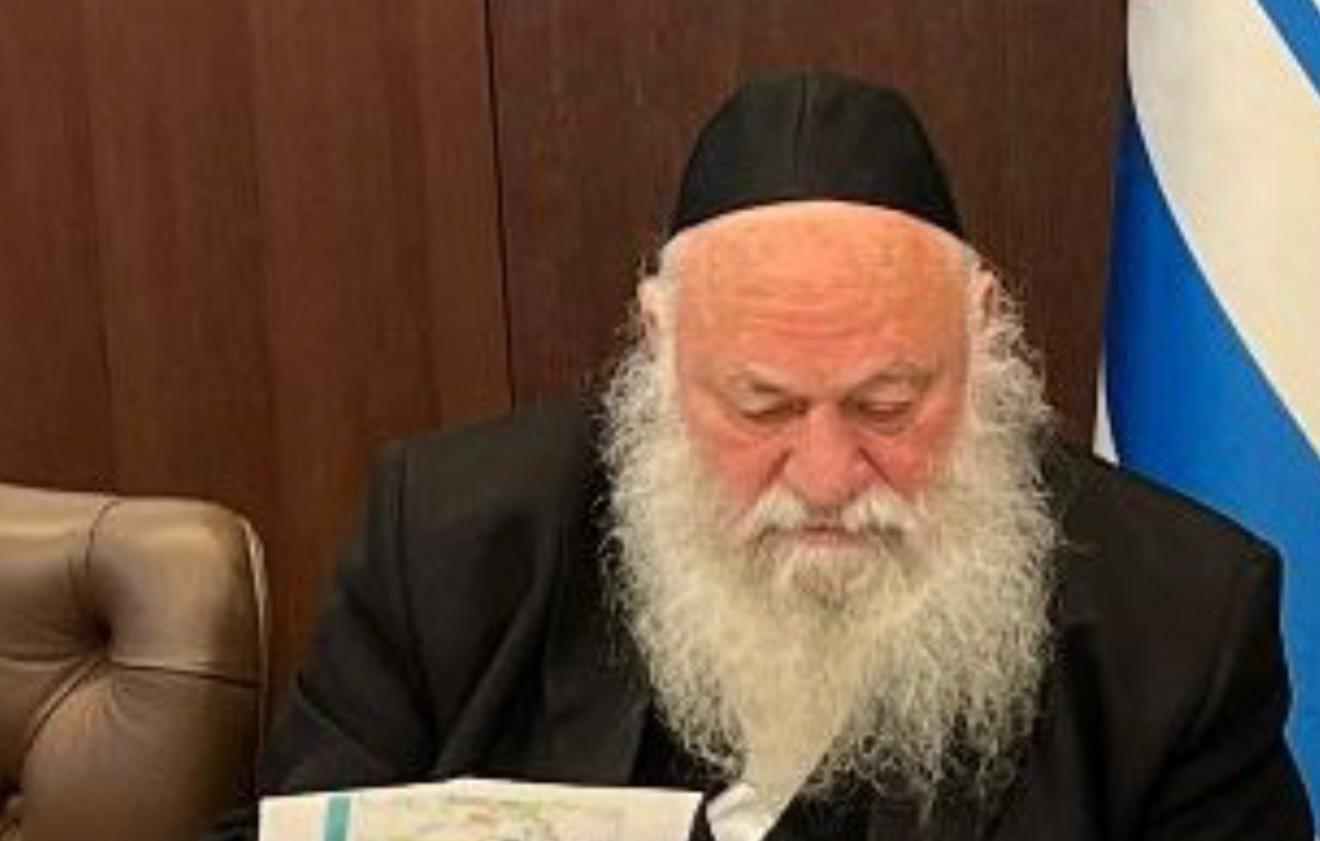שר השיכון לשעבר וחבר הכנסת יצחק גולדקנופף. צילום: לע"מ