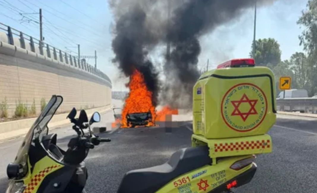 זירת האירוע. צילום: מד"א