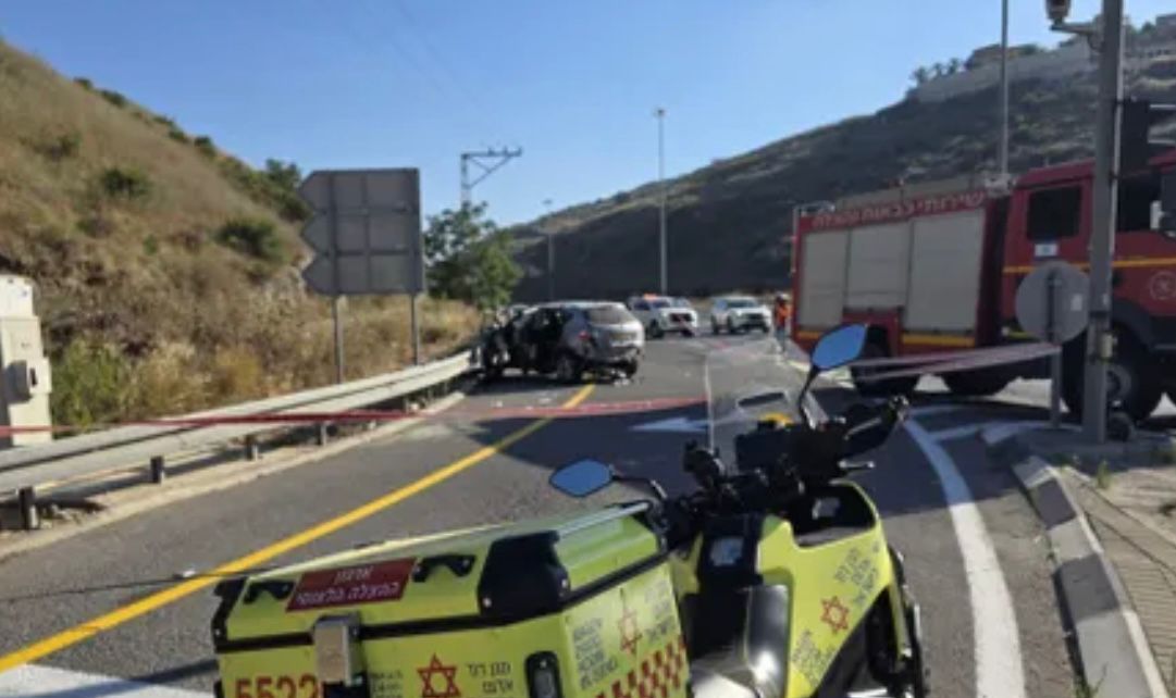זירת האירוע. צילום: דוברות מד"א