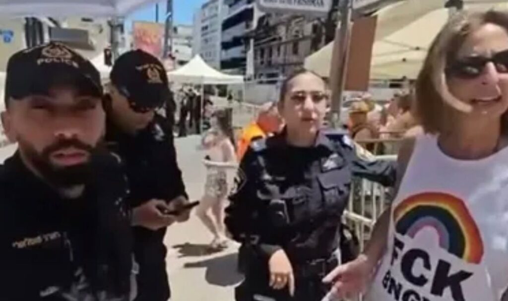 מצעד הגאווה 2026. צילום: צילום מסך מתוך סרטון של אודי סלמנוביץ