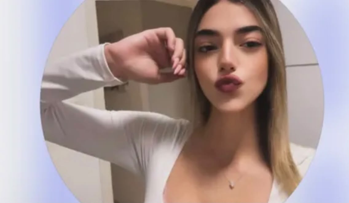החשודה בתכנון הרצח, אגם צרפי. צילום: מסך רשתות חברתיות