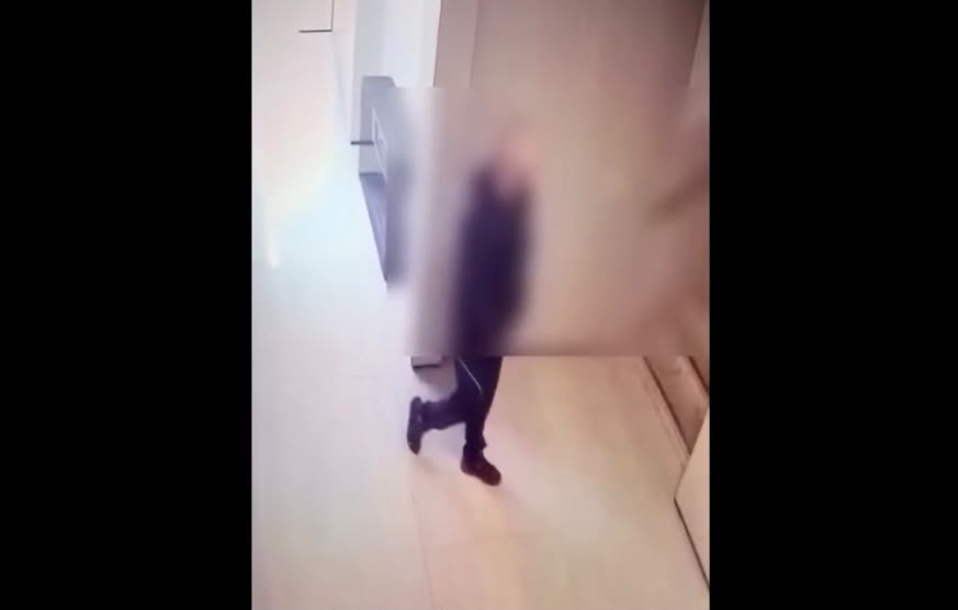 החשוד ברצח. צילום: מצלמות אבטחה
