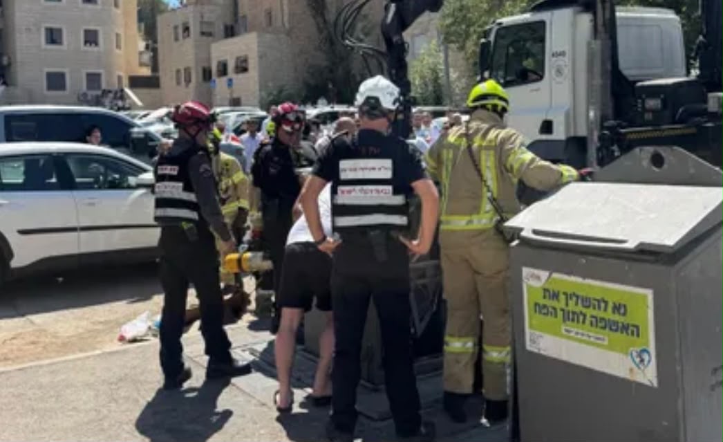 זירת האירוע. צילום: דוברות כיבוי והצלה