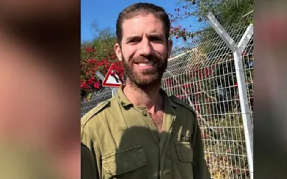 לוחם המילואים נריה לייטר. צילום: ללא קרדיט