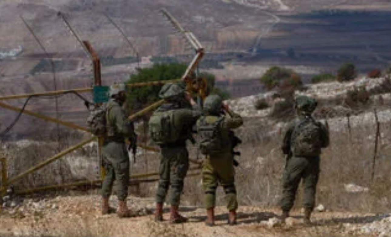 חיילי צה"ל בגבול לבנון. צילום: דובר צה"ל