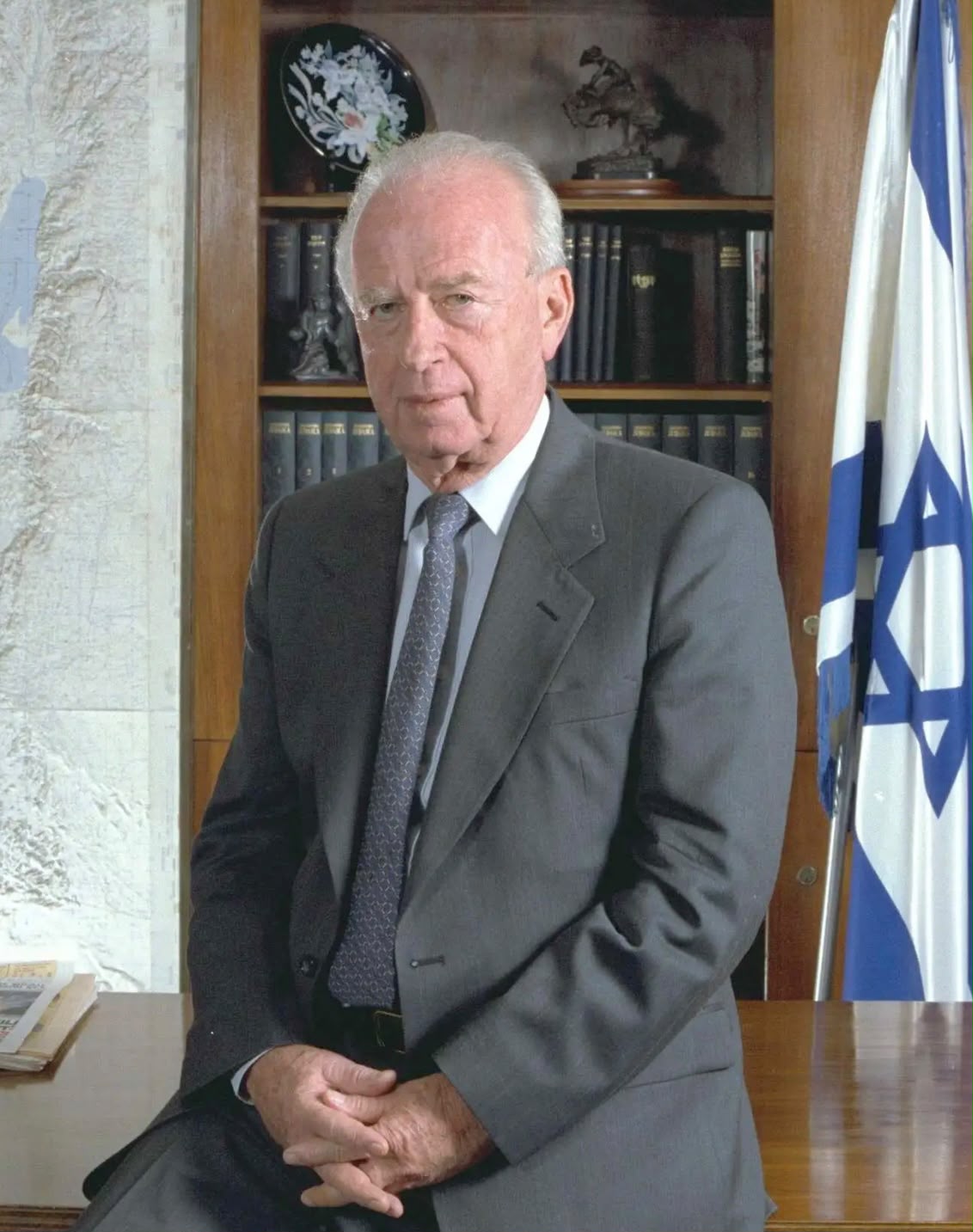 ראש ממשלת ישראל לשעבר, יצחק רבין ז"ל. צילום: יעקב סער - לע"מ