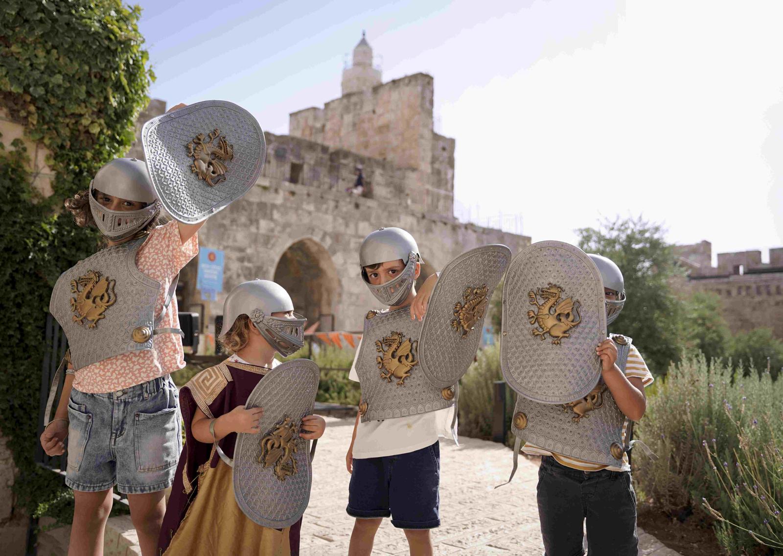 יום פעילויות במגדל דוד. צילום: ריקי רחמן