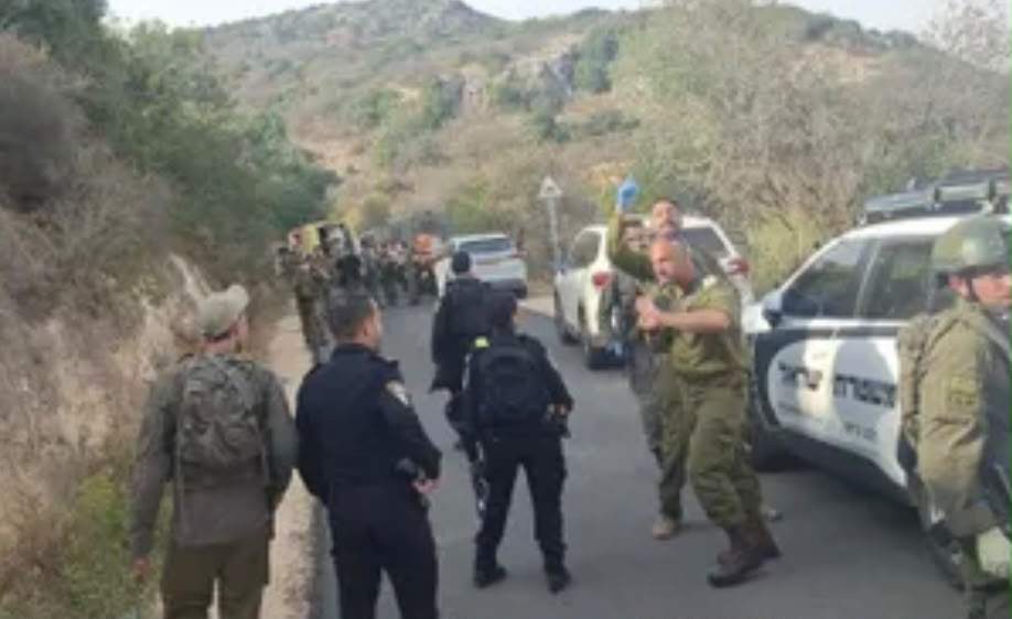 זירת האירוע. צילום: לפי סעיף 27 א'